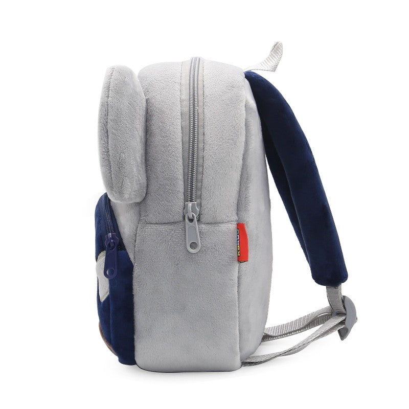 Mochila Infantil Meninos Meninas Animal Fofo Elefante Mochila de Pelúcia para Jardim de Infância