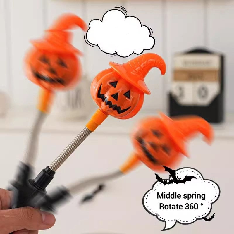 Halloween Party Decoration Halloween Hand Shaker Sticks Pumpkin Ghost Stick Gift Party Favor Gifts Party Supplies