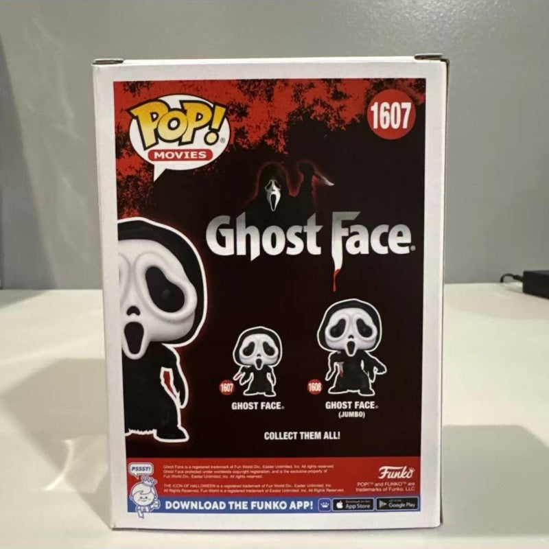 Funko Pop Scream Ghost Face Genuine Action Doll Model Killer Ghost Face (Bloody) Vinyl Dolls Limited Edition Collect Toys Gift
