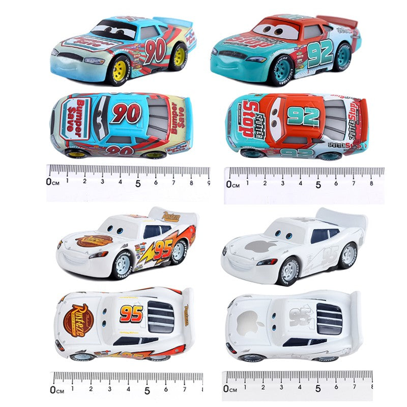 Carros 2 Disney Pixar Carros 3 Fabulous Hudson Hornet Sally Mate Relâmpago McQueen Carrinhos de Liga Metálica Fundida Modelo Presente para Crianças Brinquedo para Meninos