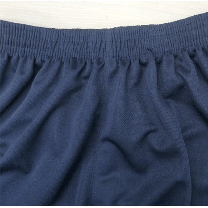 Men's Football Running Shorts Quick-drying Fitness Black Double Layer Shorts New Sport Workout Training Short Pants?