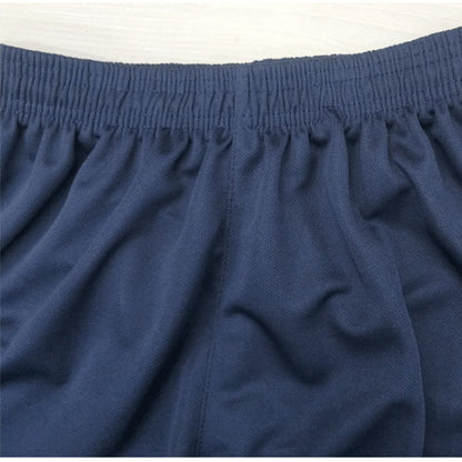 Men's Football Running Shorts Quick-drying Fitness Black Double Layer Shorts New Sport Workout Training Short Pants?