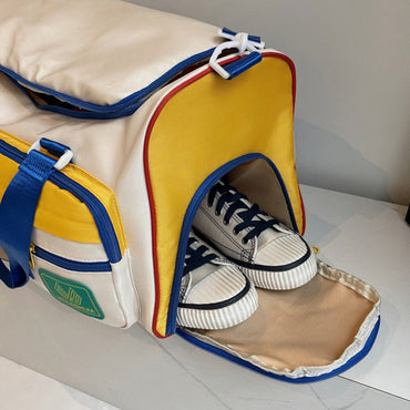 Women Travel Bag Crossbody Shoulder Bags Large Capacity Luggage Storage Duffel Trip Pack Fitness Gym Training Bags Sport Handbag