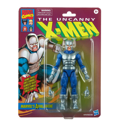 Boneco de Ação Marvel Legends Retro Wolverine Espiral Avalanche Longshot Dark Phoenix Multiple Man 6"