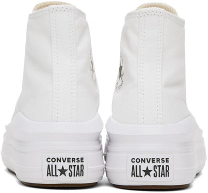 Converse | White Chuck Taylor All Star Move High Top Sneakers