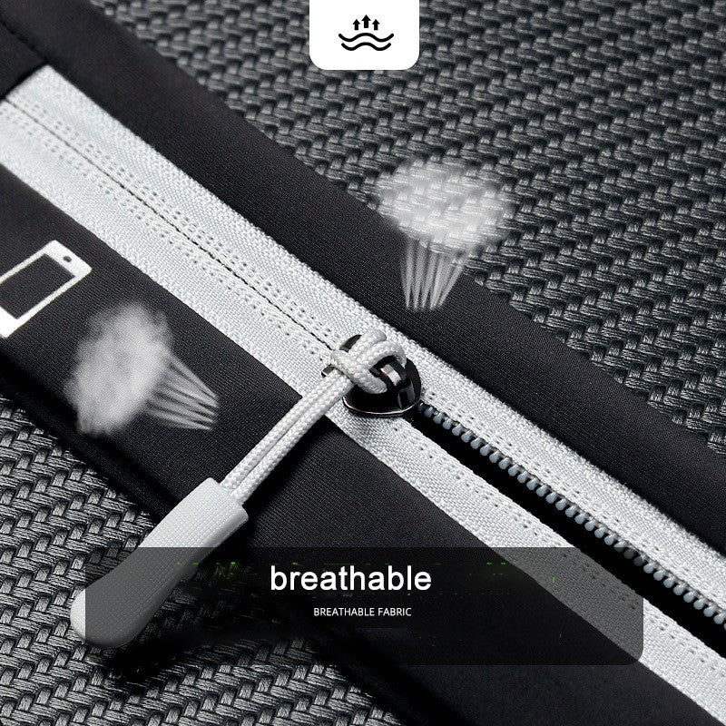 Running Belt Waist Bag for Cell Phone Sports Fanny Pack Waterproof Men Women Hidden Gym Bags Pouch