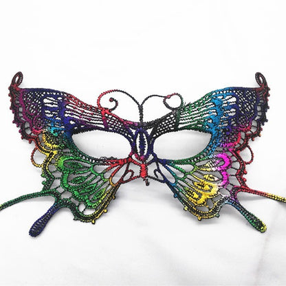 Women Sexy Hollow Lace Masquerade Gold Black Face Mask Princess Party Cosplay Prom Props Costume Nightclub Queen Eye Mask Exotic