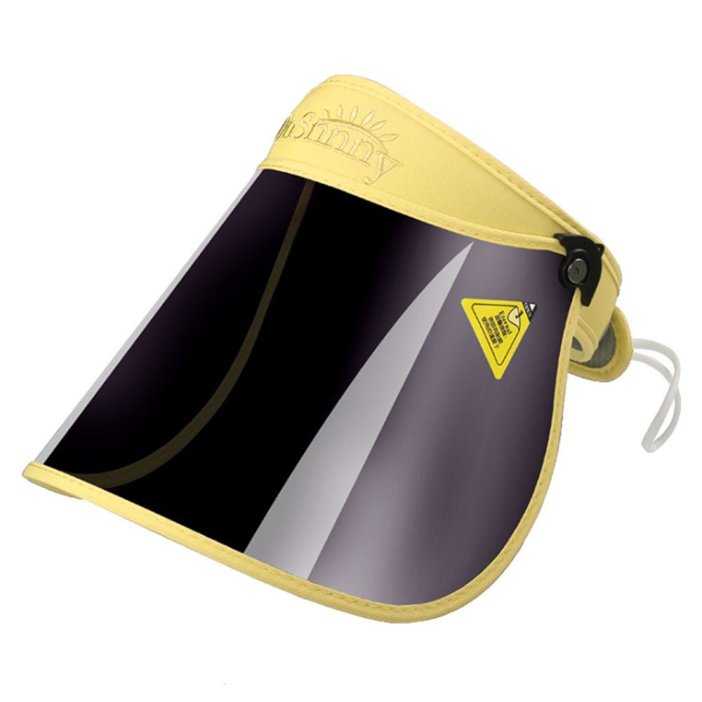 Summer Large Lens Sun Hat Outdoors Sport Anti-UV Visor Face Cover Shield Foldable Portable Men Women Empty Top Hat