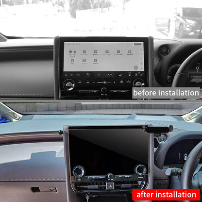 Ror 2023 TOYOTAALPHARDVELLFIRE 40 SERIES Mobile phone holder for right-hand drive only storage box behind the screen