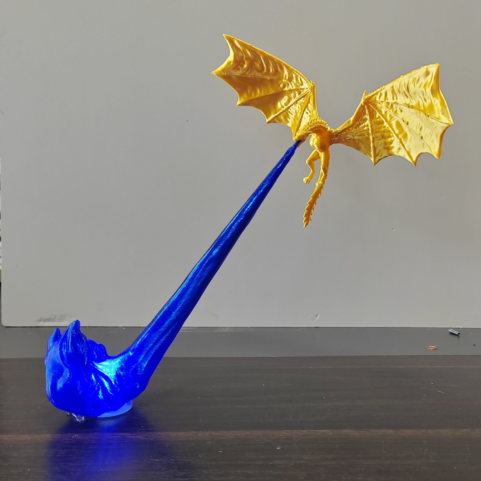Dragon Flame Decor 3D Dragon Flame Book Nook Flying Fire Dragon Statue Unique Christmas Birthday Gift for Dragon Lovers Home USe