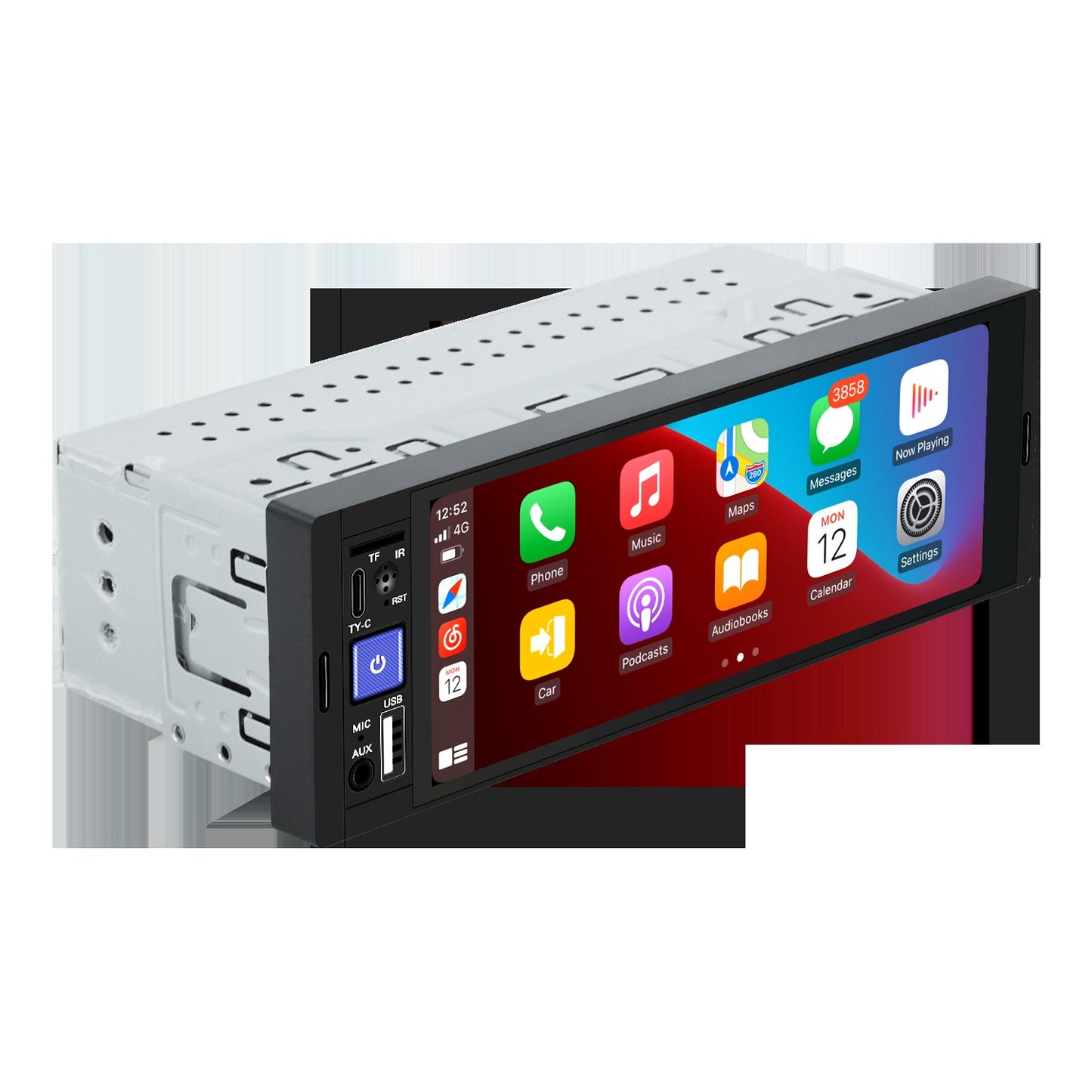 MEKEDE 6.86 Inch 1Din Carplay Android Auto Car Radio Multimedia Video MP5 Player With BT FM Stereo USB Type-C Plug Autoradio