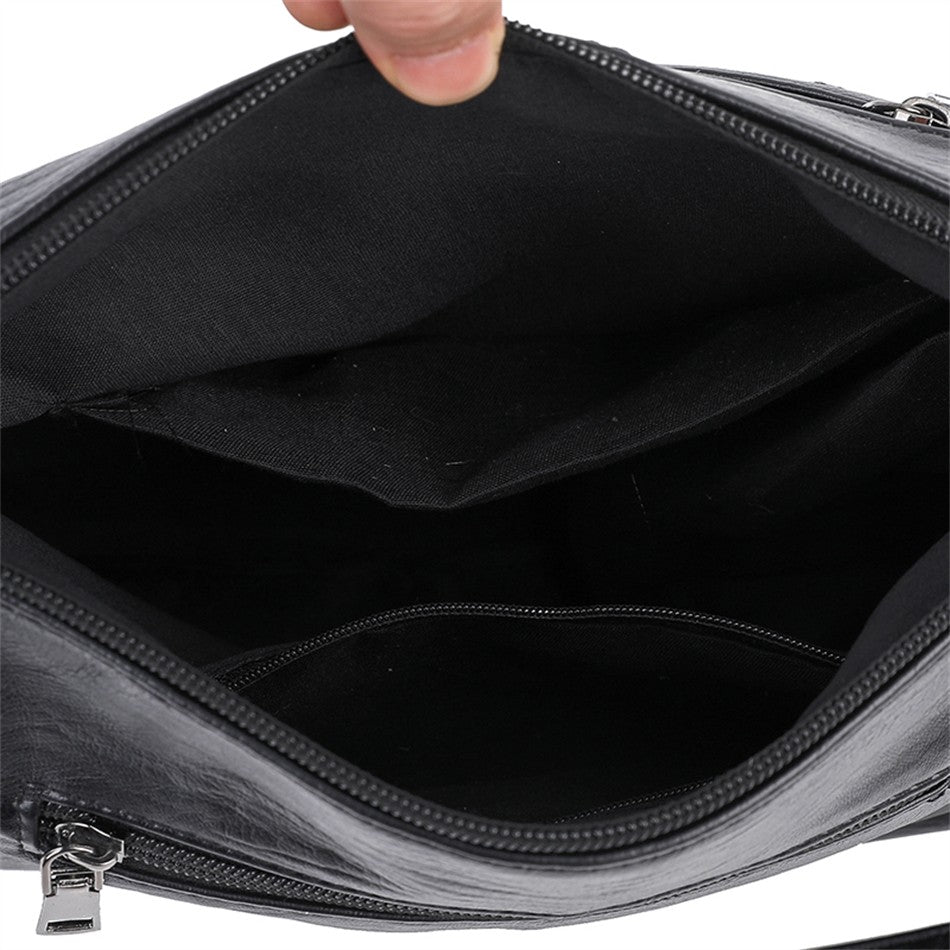 Soft Leather Women Bag Branded Designer Ladies Handbag Purses 2023 Luxury Female Shoulder Bag Large Capacity Crossbody Bags Sac