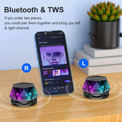 Caixas de som Bluetooth portáteis para celular G200 Mini Cooler Sound Box para computador Carro Música Megafone magnético sem fio