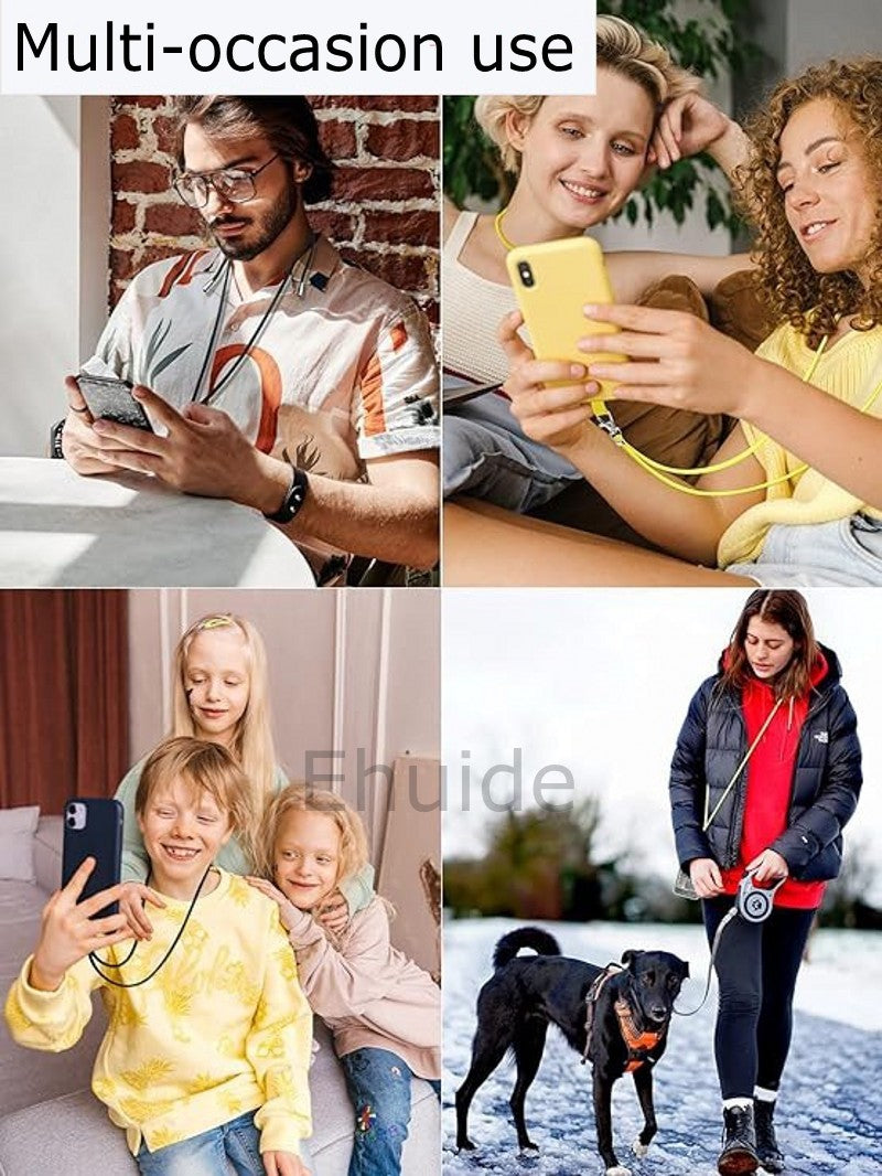 Corda de Pescoço Ajustável de 120 CM para Telefone, Alça Transversal, Destacável, Capa de Celular USB, Corrente de Ombro, Corda, Coleção 2025