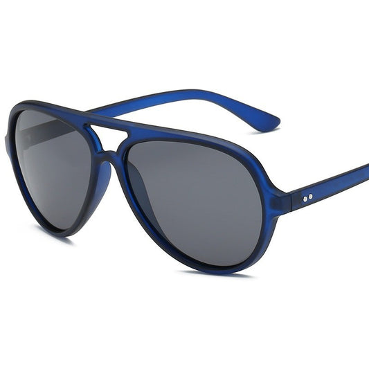 MIZHO 4125 Trendy Women Sunglasses Unisex Brand Designer Plastic Pilot Polarized UV Protector Sun Glasses Ladies