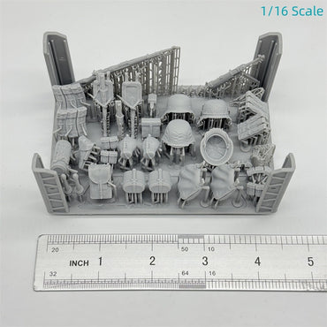 Classic 1/16 1/35 German Individual Infantry Equipment Resin Model Kit Miniature War Gaming Diorama Scene Accessories
