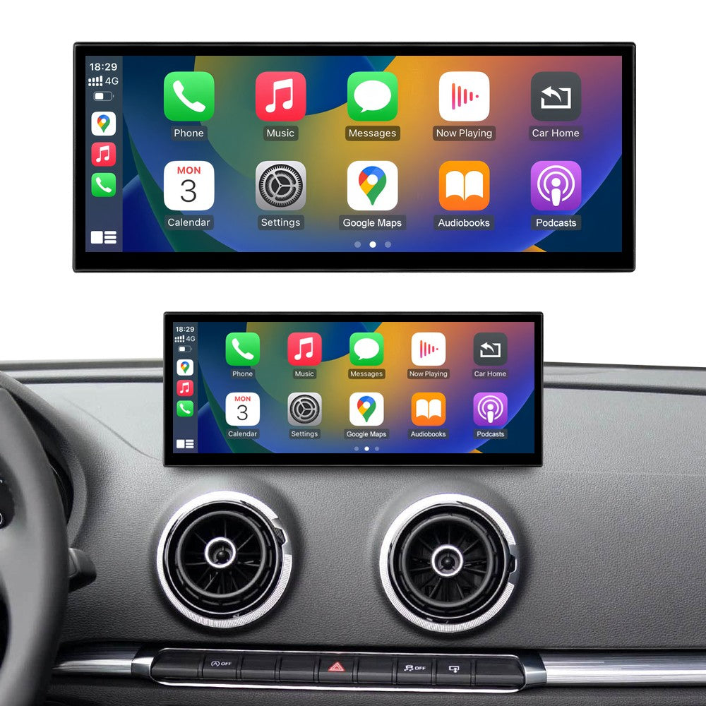 12.3'' Touch Display For Audi A3 S3 2014-2019 Road Top 12.3 Inch Multimedia Player Andriod Auto Link GPS Carplay Screen Car Play