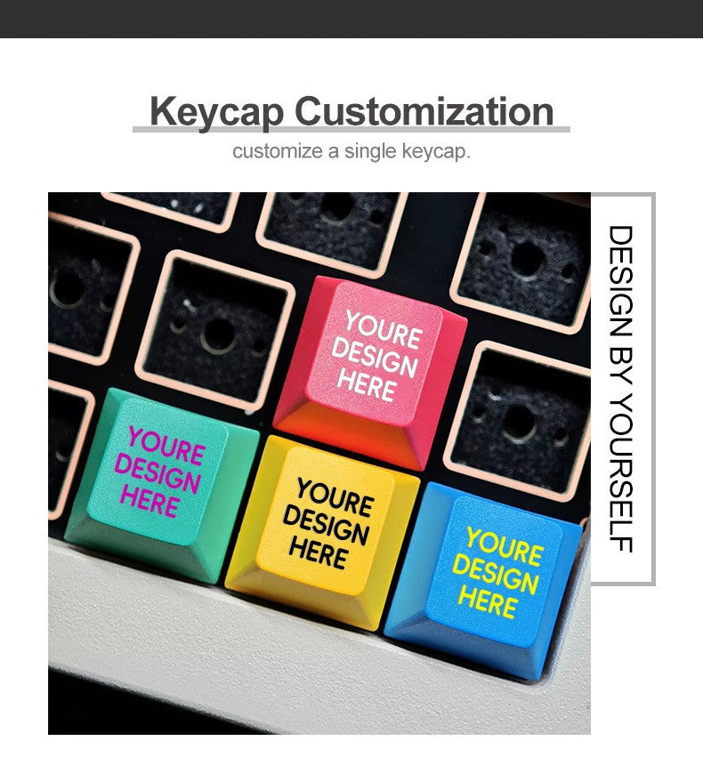 Keycap Personalizada 1pc Teclas Biohazard Umbrella PBT Metal Teclas Teclado Mecânico