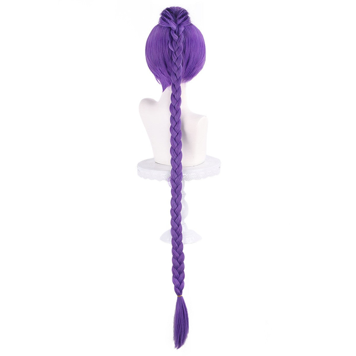 Peruca Cosplay Kpo-p Mir-a Rum-i Zo-e Demon Hunters Cabelo Longo Roxo Preto Vermelho Perucas Sintéticas Resistentes ao Calor Adereços de Carnaval