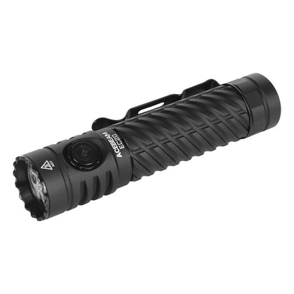 ACEBEAM EC20 EDC Flashlight 18650 USB C Rechargeable Torch 519A High CRI LED 2800 Lumens 340 Meters Multi-color Auxiliary Light