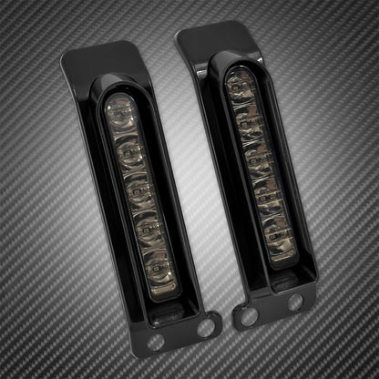 Luzes LED do Para-lama Traseiro de Motocicleta Para Harley Touring Road King Electra Glide FLHR 2014-2023 Lâmpada Lateral de Freio e Seta