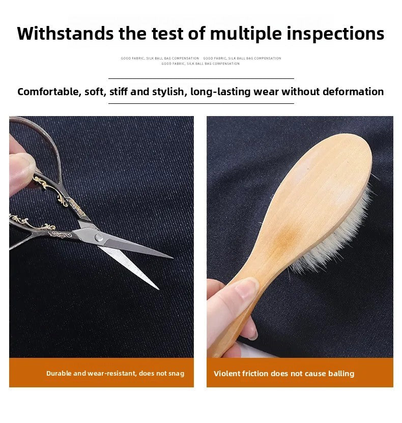 High Waist Straight Leg Jeans Loose Slimming Wide Leg Pants Fashionable Versatile Draping Lengthening Leg Appearances Floor-Leng