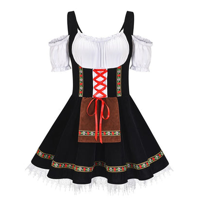 Halloween Party Costumes Makeup Dance Cosplay Clothing Stage Performance Costume Beer Girl Dresses