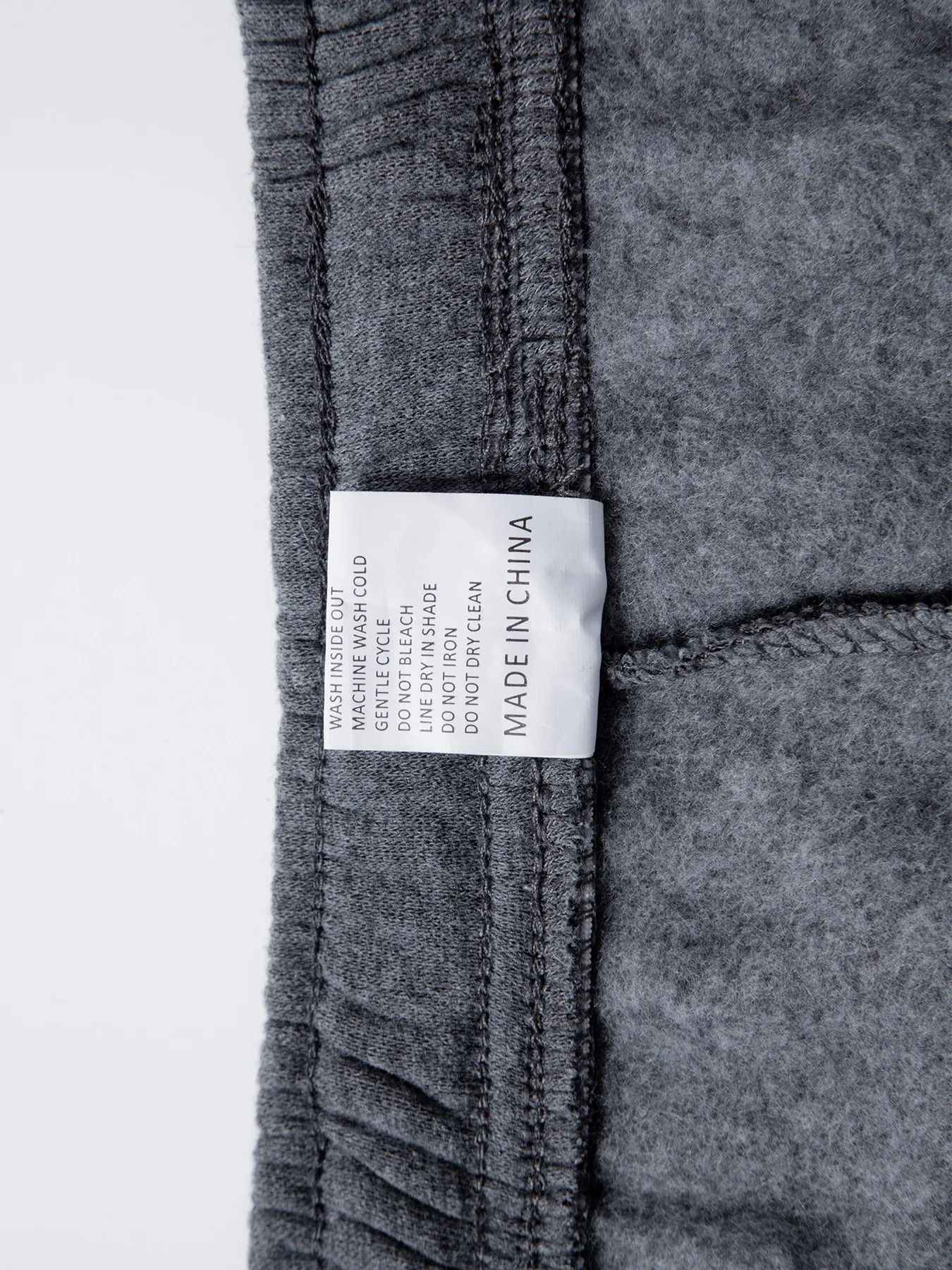 Men's Fleece Lined Casual Sports Long Pants Workwear Drawstring Jogging Pants Casual Multi Pockets Baggy Pants Men's Sweatpant