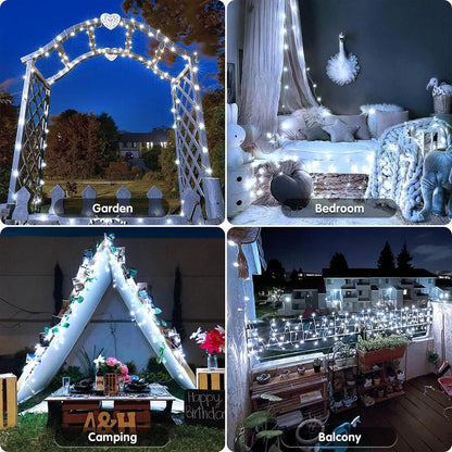 LED Christmas Lights 5/10/20M 220V Waterproof Fairy Lights Outdoor Garden Tree Home Halloween Party Holiday Decoration Lighting