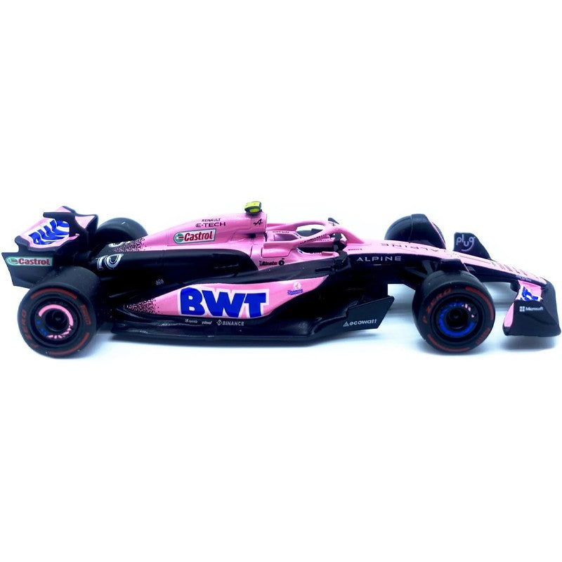 Bburago 1:43 Carro de Fórmula 1 McLaren Mercedes Ferrari SF25 Redbull Racing AlpineA525 Miniatura Colecionável de Metal Fundido Verstappen