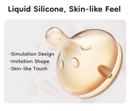 MAMIJOY  High boron silicon Glass milk bottle Wide caliber Newborn babies 0 to 6 months Glass milk bottle Anti-Colic BPA Free