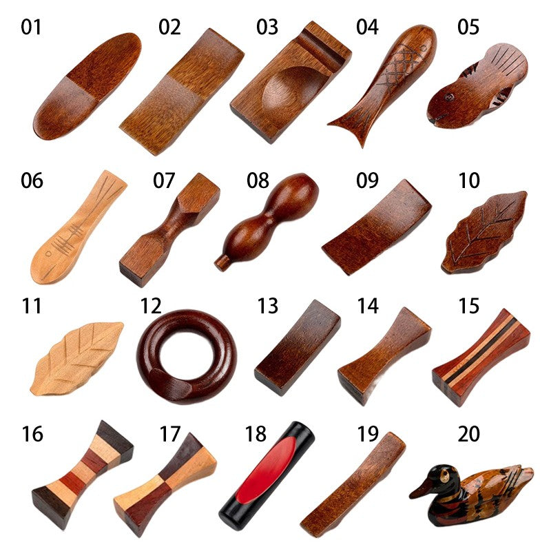 Descanso de hashis estilo japonês, suporte de madeira para colher e hashis, prateleira decorativa, acessórios para mesa de jantar ????