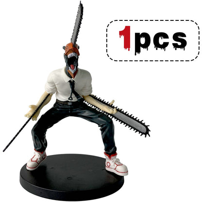 Figura de Anime Denji de Chainsaw Man de 19cm, figura de ação Denji/Power 1560, figura de Denji de Chainsaw Man para ho