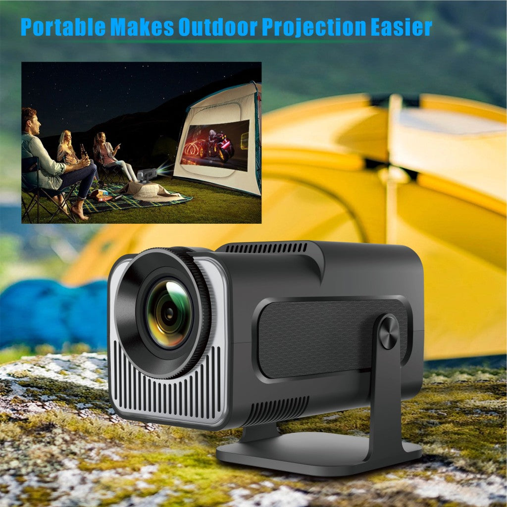 Salange HY320 MINI Projetor Android 11.0 LED Beamer Home Cinema 300ANSI 720P WIFI Smart TV HD 1080P 4K Filme