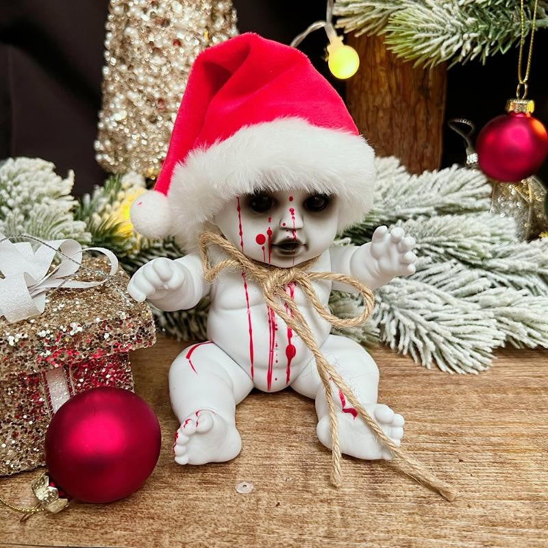 Halloween Hanging Baby Ghost Dolls Spooky Tricky Toys Ornament Horror Atmosphere Bar Courtyard Prop Happy Halloween Party Decor