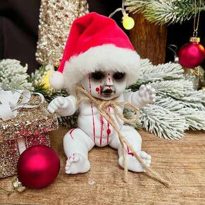 Halloween Hanging Baby Ghost Dolls Spooky Tricky Toys Ornament Horror Atmosphere Bar Courtyard Prop Happy Halloween Party Decor