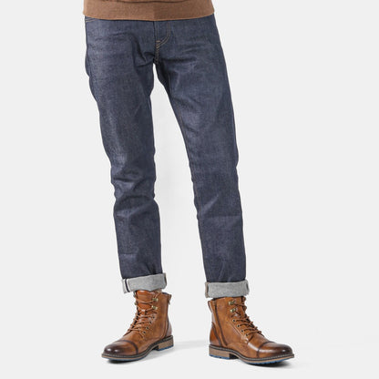 Botas masculinas retrô 2023, tamanhos 39-45, estilo confortável, de couro, para a primavera