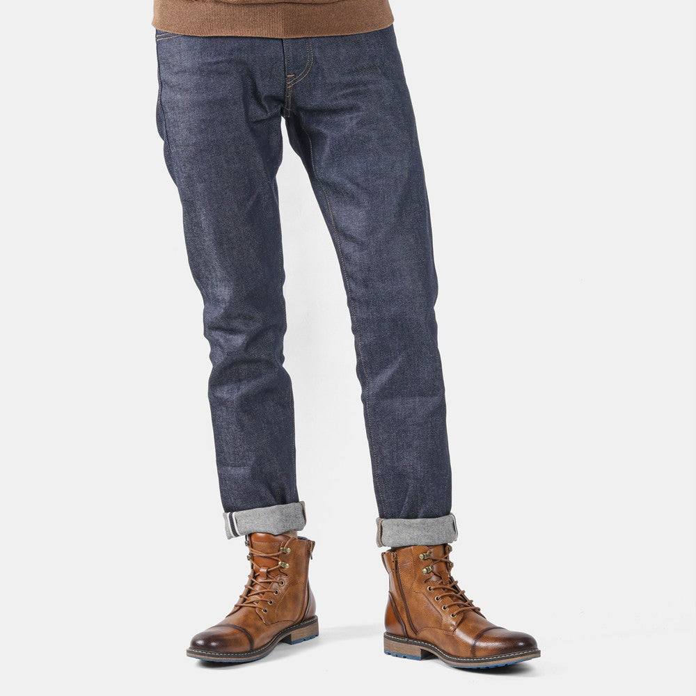 Botas masculinas retrô 2023, tamanhos 39-45, estilo confortável, de couro, para a primavera