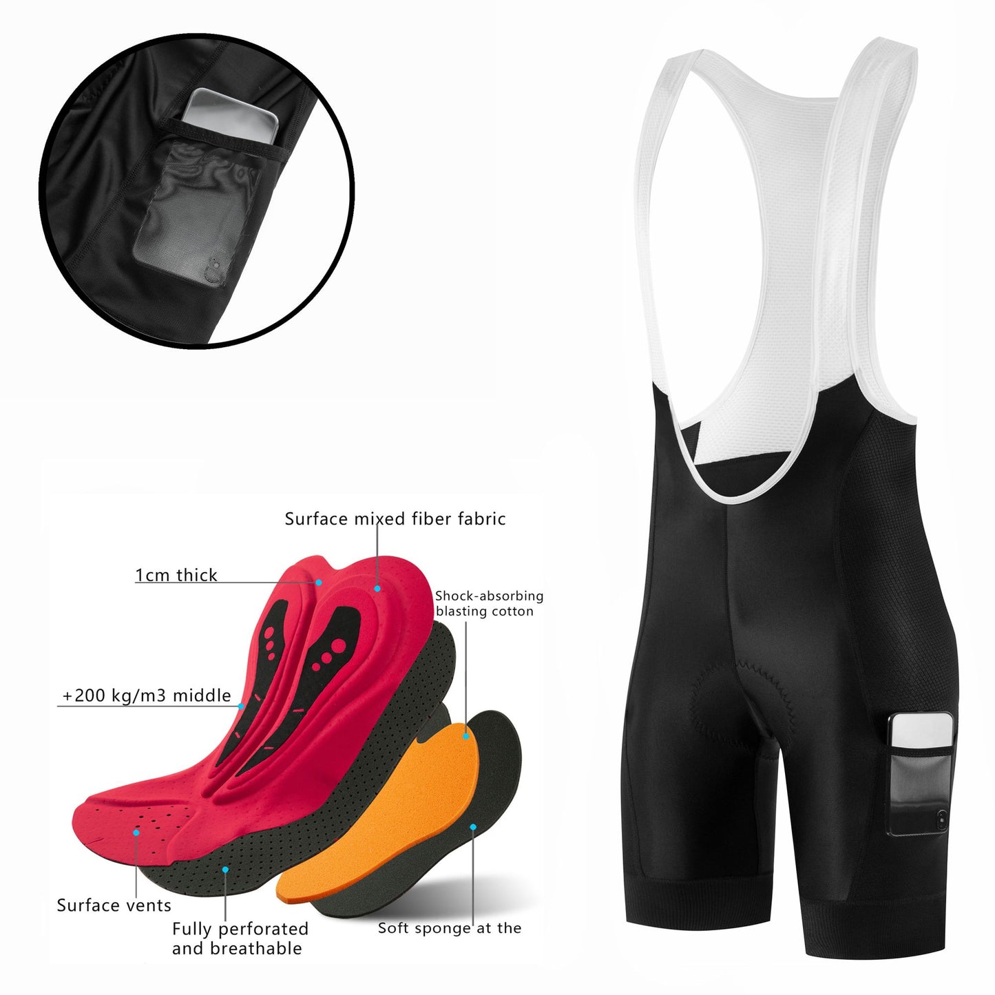 Cycling Bib Shorts Men Women Bicycle Clothing Bretelle Bike Clothes Lycra Pad Male Female MTB Tights Summer Professional Cyclist