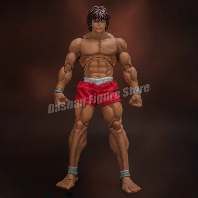 ST Baki Hanma Filho de Ogro Boneco de Ação Hanma Yuujiro Estatueta Ko Luta PVC Coleção Anime Yujiro Figuras Modelo Brinquedos Presentes