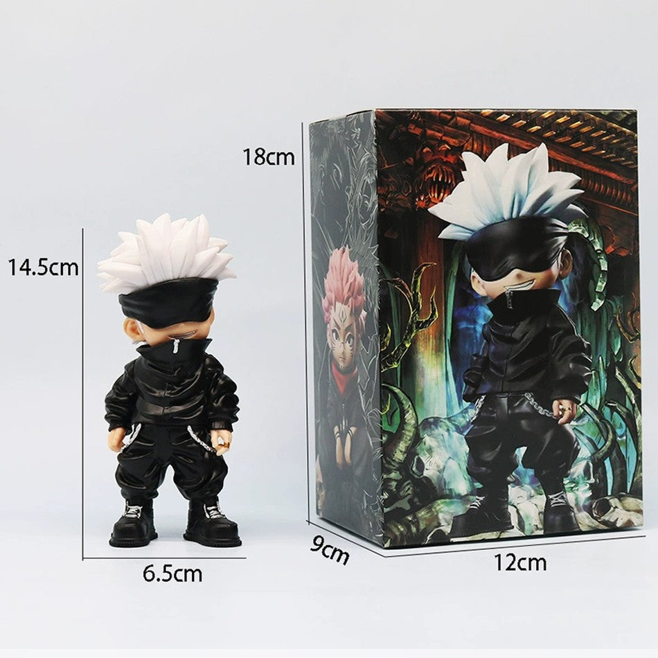 3 Estilos Jujutsu Kaisen Anime Figure Satoru Gojo Action Figure Lord of the Curse Sukuna Figurine Coleção Modelo Boneca Brinquedos