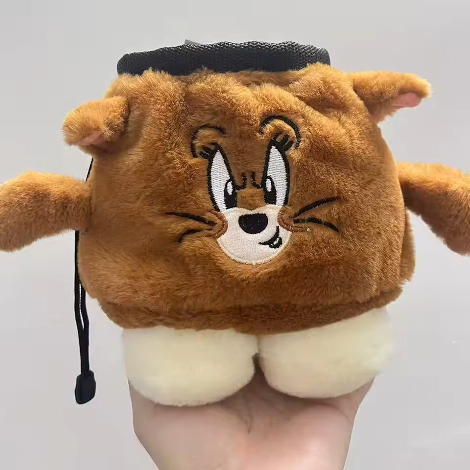 Cute Adult Rock Climbing Magnesium Powder Bag Rock Climbing Chalk Bag  Archery Scattering Bag