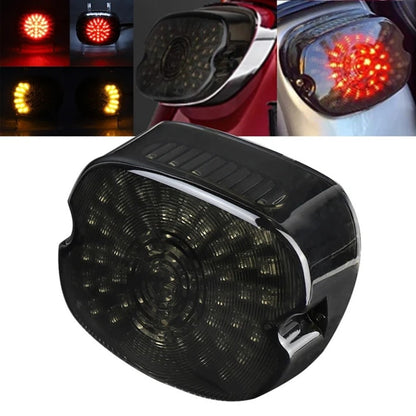 Luz de freio traseira LED para motocicleta DOT, pisca-pisca para Harley Sportster Dyna Fatboy Softail Touring Road Glide Road King
