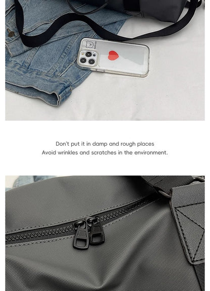 Lightweight Large-Capacity Travel Bag Women's Short-Distance Duffel Men's Business Handbag Sports Fitness Backpack for On-the-Go