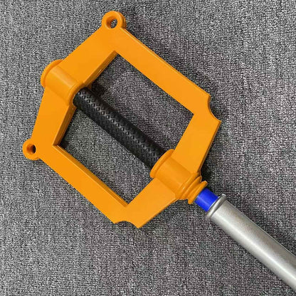 34inch PU Kingdom Hearts Katana Sora Yellow Key Sword Anime Cosplay Knife Real Size Japanese Katana Original Samurai Sabre Toy
