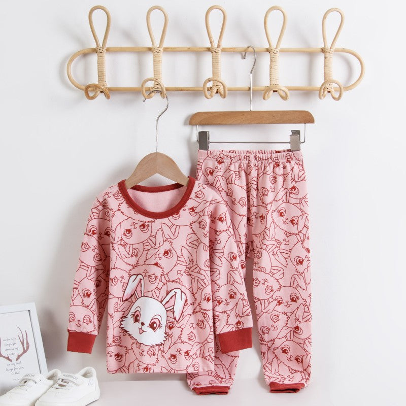 Astronaut Cartoon Boys Pajamas Sets Kids Christmas Pijamas 2pcs Loungewear for 2-14 Years Children's Nightwear Homewear Pyjamas