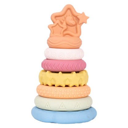 Stacking Nesting Baby Montessori Toys Set Cute Dinosaur Stacking Tower Educational Learning Toys Babies Gift for Boys Girls