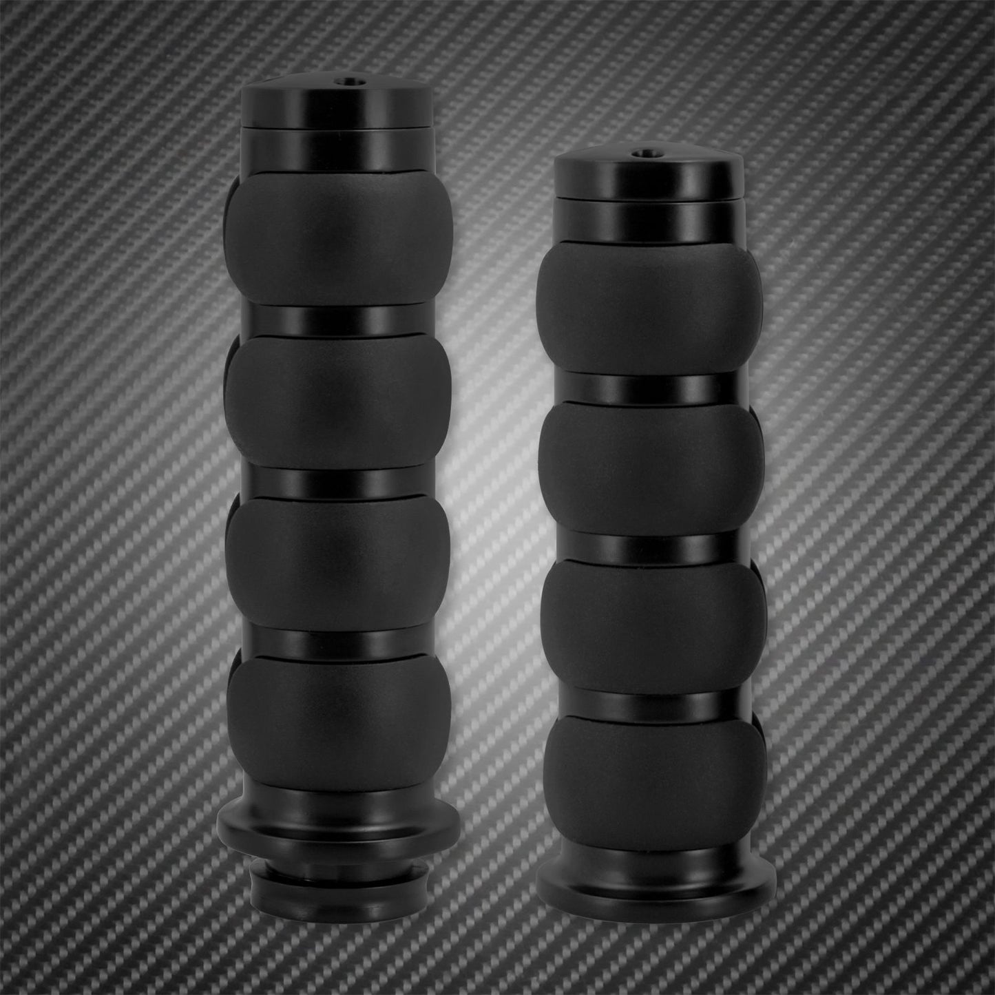 Manoplas de Guidão de Moto 1" 25mm Universal Para Harley Sportster XL1200 Touring Street Glide FLHR Dyna FXDL FLS