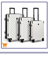Expandable Luggage Set 2 Piece Softshell Suitcase 20inch Carry-on Luggage & 28inch Checked Luggage for Travel or Business
