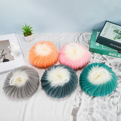 1pc Shower Mesh Foaming Sponge Balls Soft Body Scrub Exfoliating Skin Back Brush Cleaner for Bath Bubble Ball Bath Accessories